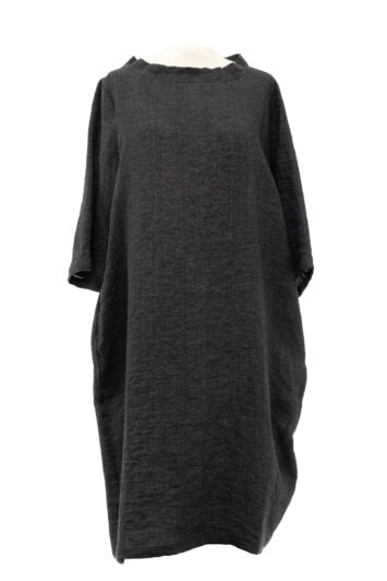 Hindahl Kragenkleid anthra