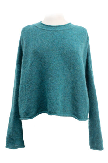 Hindahl & Skudelny weiter Pulli türkis