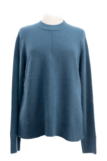 Majestic Pullover A-Form blau