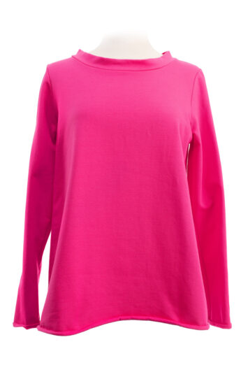 eigenart Sweatshirt Kragen pink