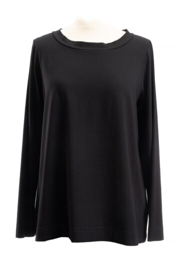 eigenart Shirt Falte schwarz