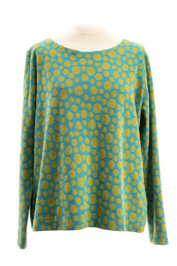 eigenart Pulli Dots grün