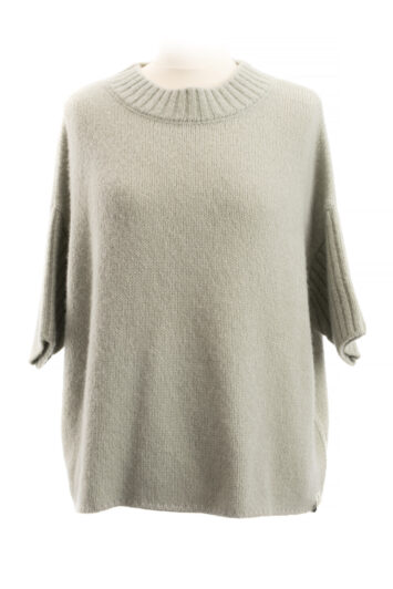 Henry Christ Kurzarmpullover mint