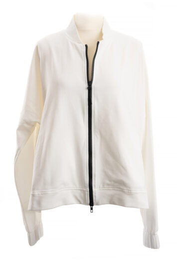 Hindahl & Skudelny SWEAT Blousonjacke weiß