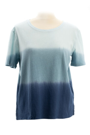 SALE Majestic T-Shirt Batik blau