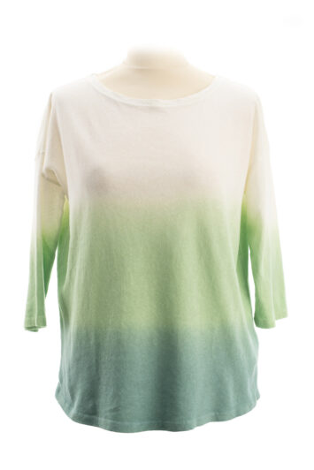 SALE Majestic T-Shirt Batik grün